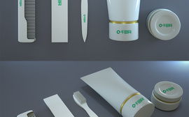 免费下载 原创酒店住房用品VI样机制作素材，尽在千图样机平台